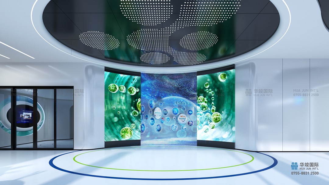 廣州展廳設計公司:生物醫療展廳的設計理念與空間布局